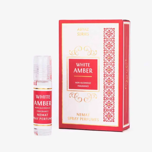 8ML WHITE AMBER ABYAZ (PACK OF 10)